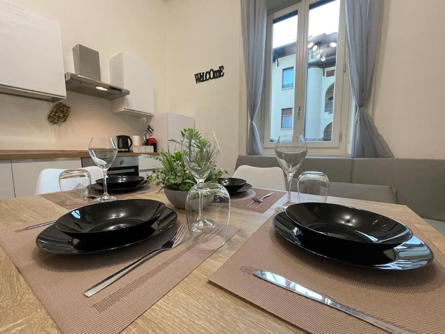 Bg Central President Suite Con Parcheggio - Vista Citta Alta Bergamo Exterior foto